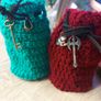 D&D handmade dice bag and dice set Image 3