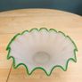 Vintage Art Glass Hand Blown Fruit Bowl Image 4