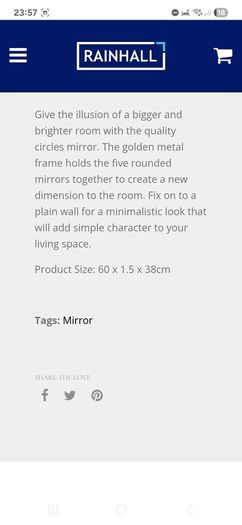 5 Circle Mirror