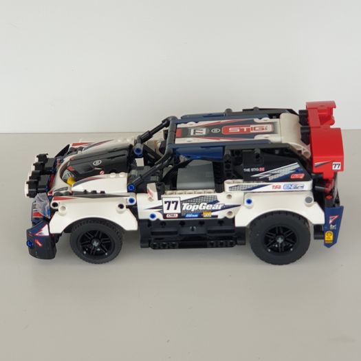 Lego Technic top gear rally car app controlled