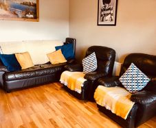 3 Seater Couch & 2 Recliners