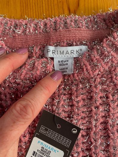 Girls Pink jumper