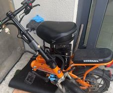 Electric folding bicycle: Ebike