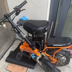 Electric folding bicycle: Ebike