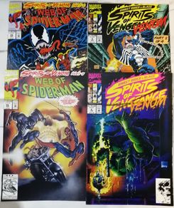Spirits Of Venom (Web of Spider-Man #'s 95 & 96/ Spirits of Vengeance #'s 5 & 6) Full Storyline Parts 1-4 (1992)