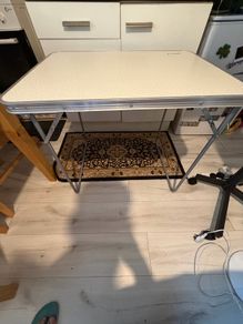 Portable Table + 4 Folding Stools