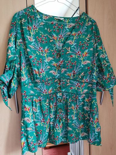 Monsoon 100% cotton blouse UK 10