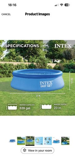 Garden Paddle Pool