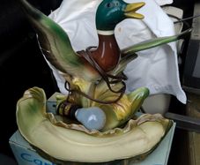 vintage mallard duck lamp 1954