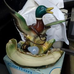 vintage mallard duck lamp 1954