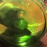 green glass bottle Image 4
