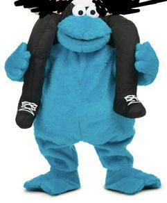 Ride on cookie monster
