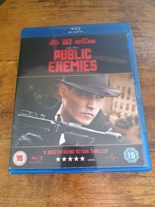"Public Enemies" Blu-ray - free standard postage