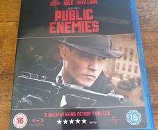 "Public Enemies" Blu-ray - free standard postage