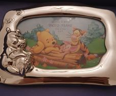 Disney Winnie the Pooh Silver Plated Frame