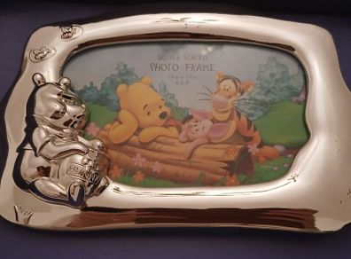Disney Winnie the Pooh Silver Plated Frame