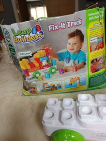 Leapfrog  LeapBuilders  123 Fix It Truck Interactive Learning  Blocks.
