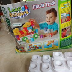 Leapfrog  LeapBuilders  123 Fix It Truck Interactive Learning  Blocks.
