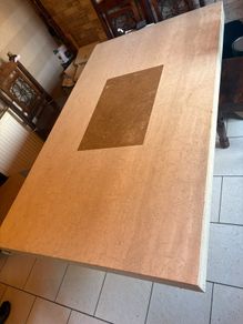 Solid marble dinning table