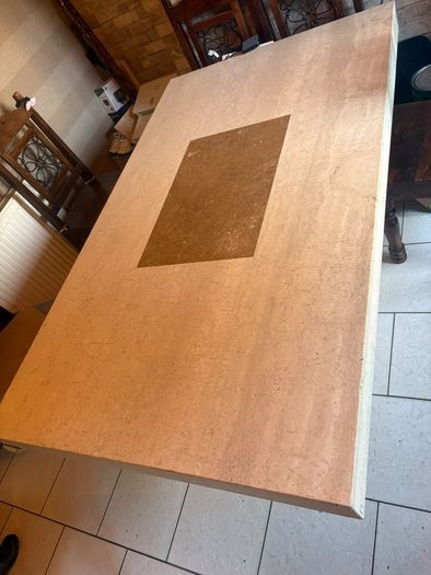 Solid marble dinning table