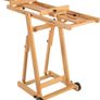 Versatile Studio H-Frame Easel - All Media Adjustable Beech Wood Studio Easel, Painting Floor Easel Stand, Movable and Tilting Flat Available MULTIPLE COLOURS AVAILABLE, SEE PHOTOS (FREE POSTAGE) Image 7
