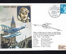 1976 Northern Ireland Illustrated Cover Commemorating 50th Anniversary of Britain to Australia and return tying 6 1/2p Machin definitive stamp