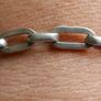 Vintage Sterling Silver Paperclip Chain Bracelet Features Elongated Rectangular Links and a Secure Box Clasp Closure. length 8" - 10,2g Image 3