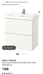 vanity unit