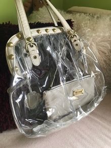 Moschino See Through Bag