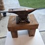 anvil on timber stand Image 5