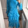 Saloni ruffled silk midi dress Image 2