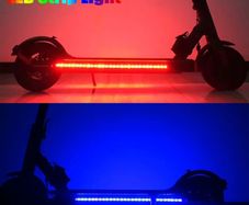 Waterproof Scooter LED Strip Skateboard Bike Flexible Diode Tape Electric Bike Scooter Safety Night Riding Light Lamp