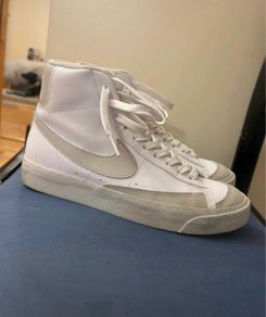 Nike blazers white / beige