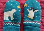 frugi hat and gloves knitted set 2-4y