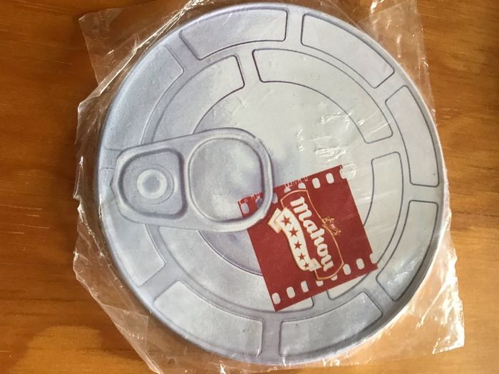 Mahou Beer Metal Coaster Set (4)