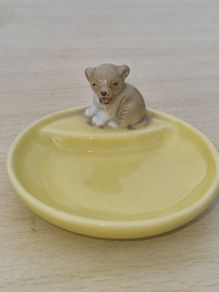Antique porcelain trinket tray Wade Whimtray