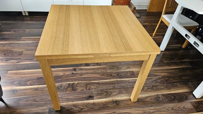 Ikea bjursta  extendable table + 3 ikea borje chairs