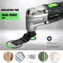 Oscillating Tools, 6 Variable Speed Oscillating Multifunction Tool, 5000-18000 OPM with 1.3Ah Li-ion Battery and Charger, 14 Accessories for Removal, Scraping, Cutting and Polishing (FREE POSTAGE) Image 4