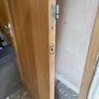 bathroom door and frame ( fire door) Image 5