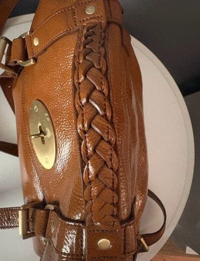Mulberry Alexa satchel, vintage glazed tan leather