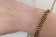 stainless steel gold bracelet