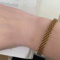 stainless steel gold bracelet