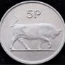 Ireland 1978 | Irish 5p | Five Pence | Bull | KM.22 | High Grade Image 2