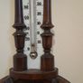 Art Nouveau Stunning Oak Aneroid Barometer Image 7