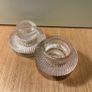 Glass Candle Holders (Pair) Image 9