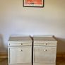 Vintage bedside lockers Image 3