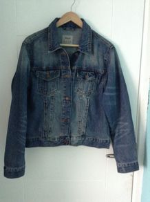 Denim jacket size 14