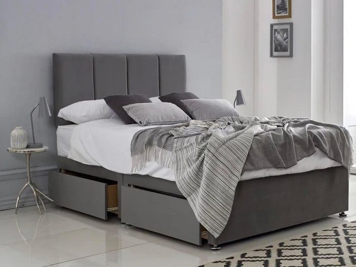 New Single, Double, King And Super King Sizes Divan Beds In Stock. Optional Mattresses, Drawers And Multiple Design Available