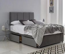New Single, Double, King And Super King Sizes Divan Beds In Stock. Optional Mattresses, Drawers And Multiple Design Available