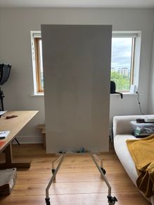 IKEA Whiteboard & Corkboard on Wheels